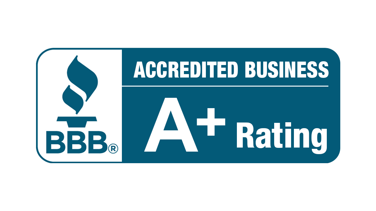 BBB A+ Accredited