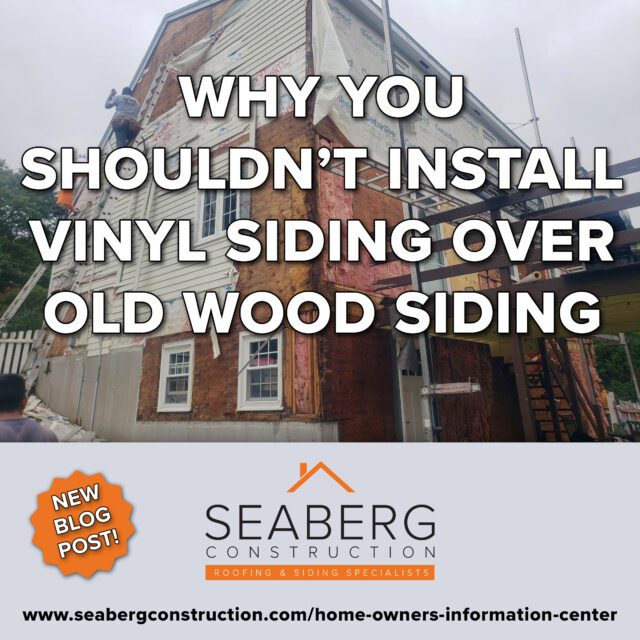 Why You Shouldn’t Install Vinyl Siding Over Old Wood Siding