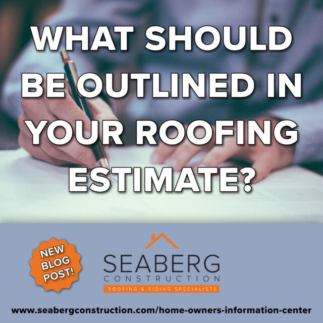 What Should Be Outlined in Your Roofing Estimate?